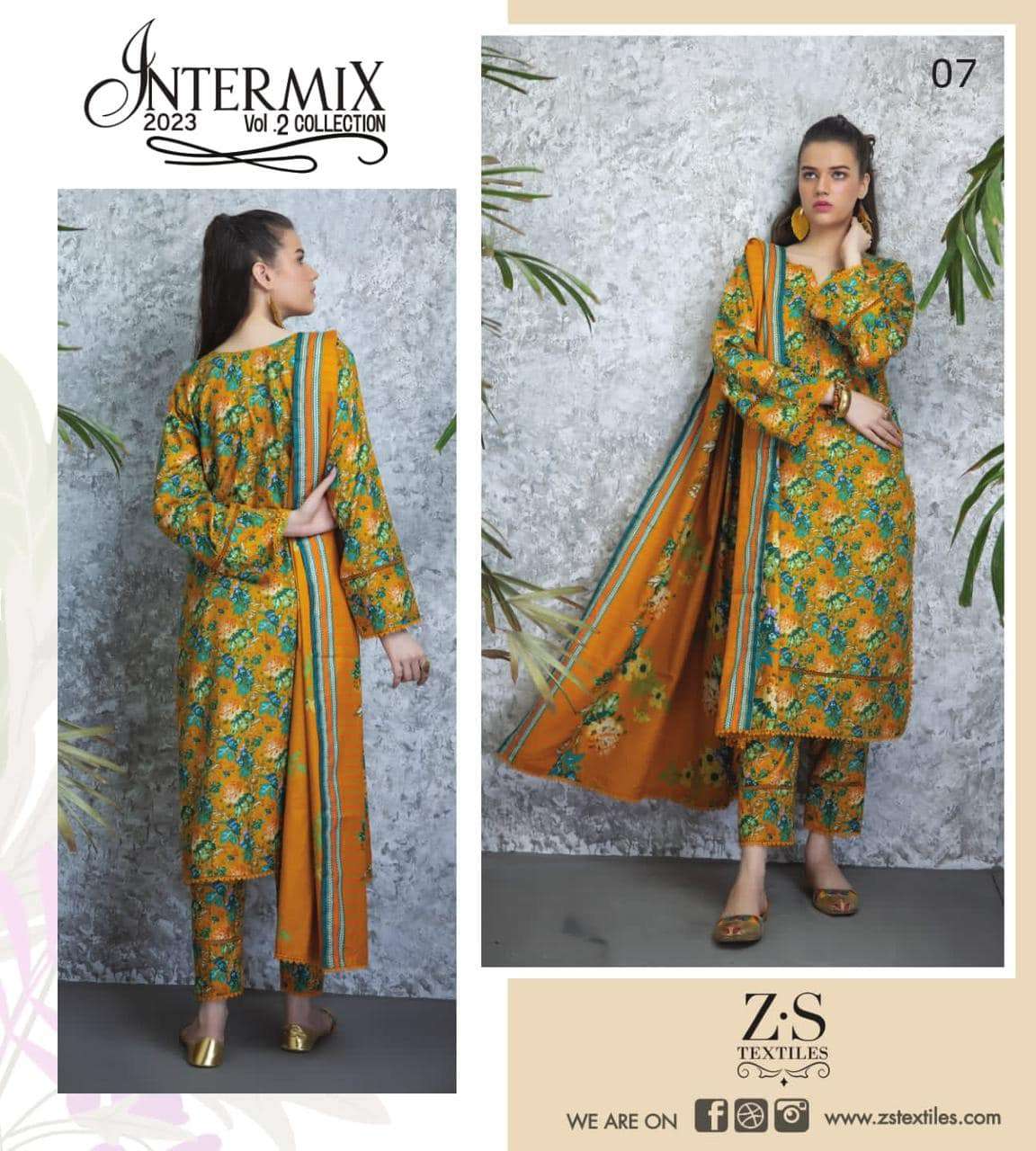 INTERMIX Lawn Vol 2 by ZS Textiles